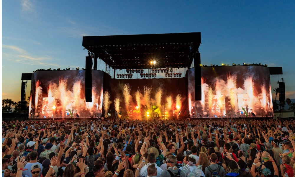 Lễ hội âm nhạc Coachella quy tụ nhiều nghệ sĩ nổi tiếng thế giới