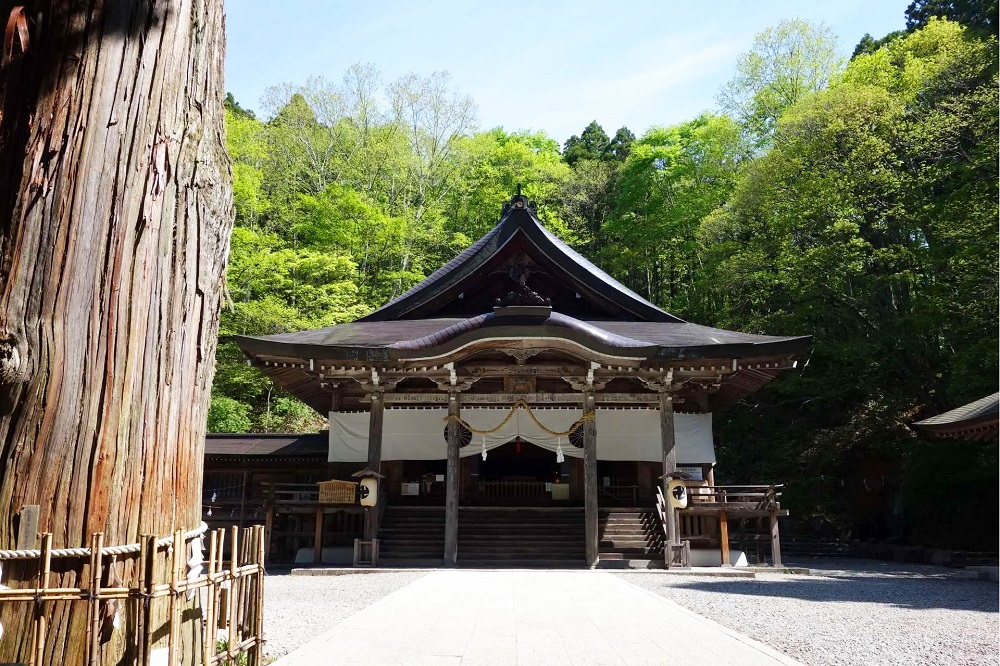 Quần thể đền Togakushi mang vẻ uy nghiêm và tĩnh lặng