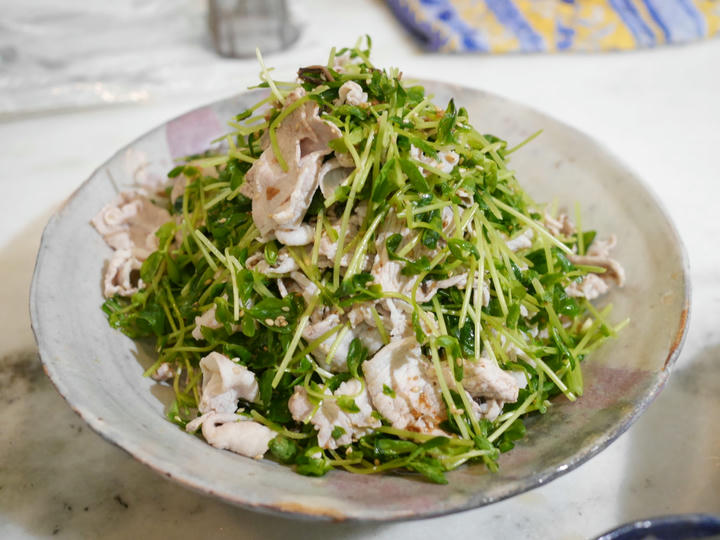 Rei-shabu – Món salad thịt heo lạnh thanh mát cho mùa hè Nhật Bản. 