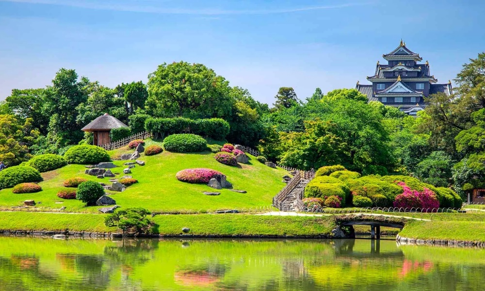 Okayama nổi bật với sự hòa quyện giữa thiên nhiên, lịch sử và văn hóa đặc trưng vùng Chugoku