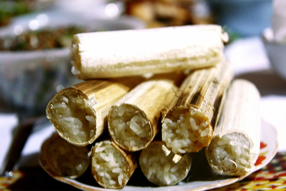 Cơm tre - món ăn độc đáo làm nên tên tuổi ẩm thực Tam Á