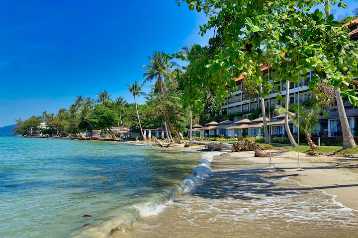 Đảo Koh Chang nổi tiếng với làn nước trong xanh, không khí trong lành