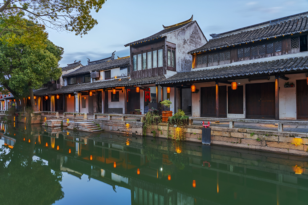 Kiến trúc cổ kính tại các con phố cổ Tô Châu