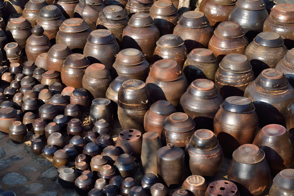 Làng Onggi Oegosan là nơi sản xuất đồ gốm lớn nhất Hàn Quốc