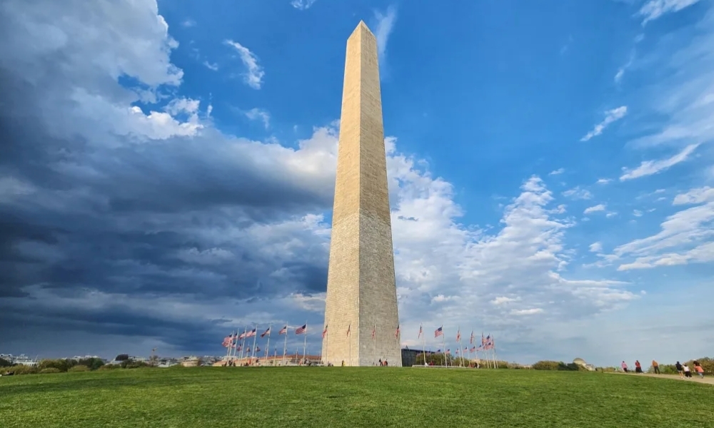 Chiêm ngưỡng toàn cảnh Washington D.C. từ đỉnh tháp 169m