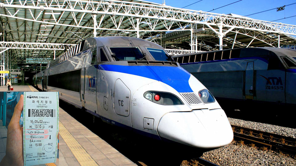 Bạn có thể sử dụng tàu cao tốc để di chuyển từ sân bay đến Yangyang 