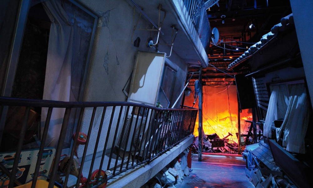 Mô hình tái hiện hiện trường động đất năm 1995 tại Kobe