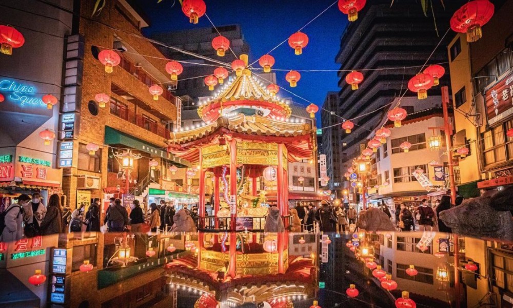 Phố Tàu Nankinmachi rực rỡ giữa lòng thành phố Kobe
