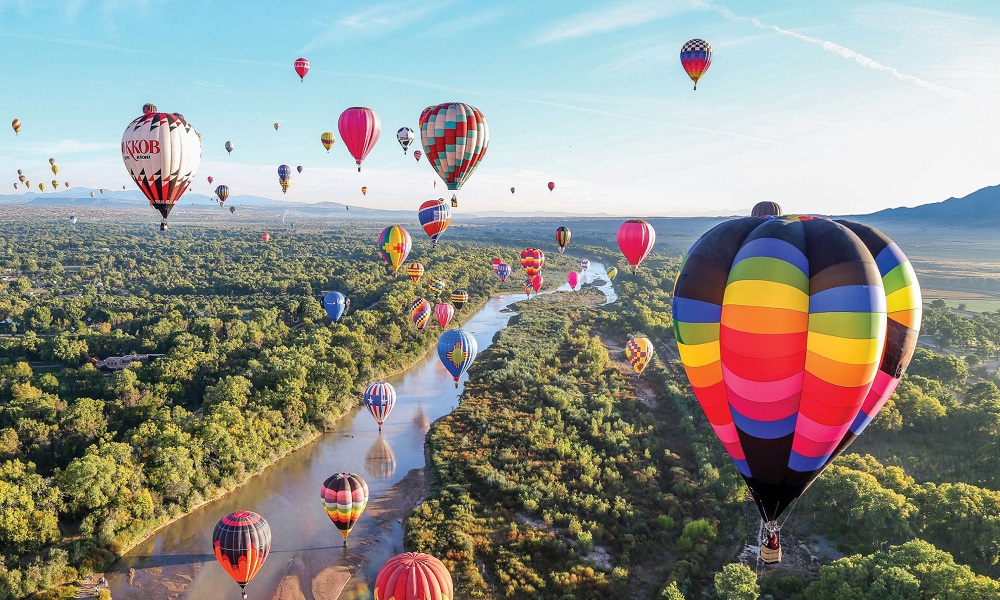 Albuquerque l&agrave; lễ hội khinh kh&iacute; cầu lớn nhất thế giới