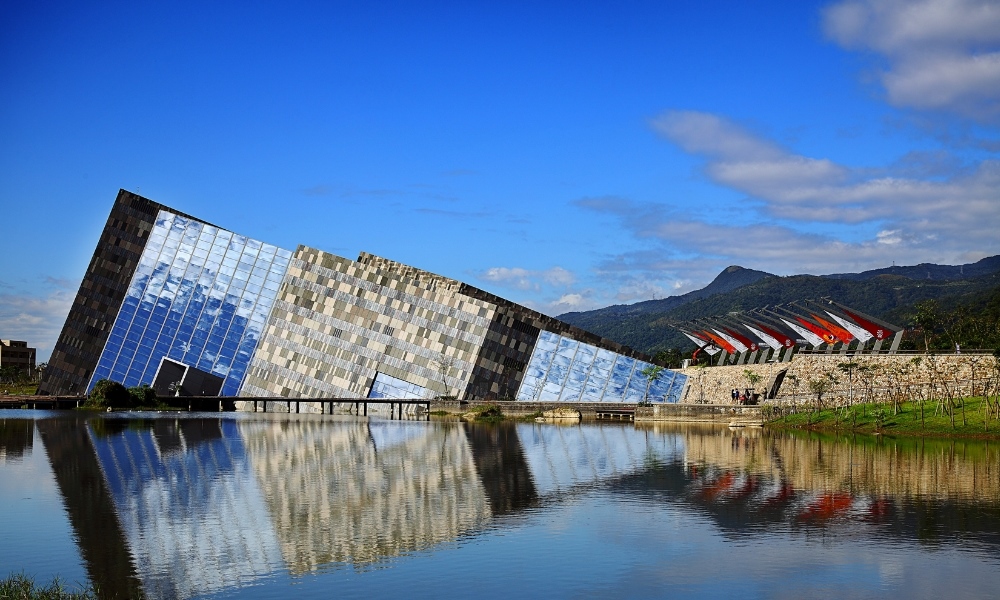 Bảo tàng Lan Dương nổi bật với kiến trúc lấy cảm hứng từ địa hình đá cuesta