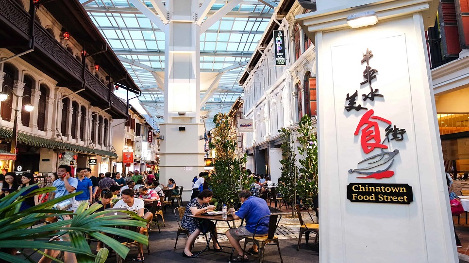 Thi&ecirc;n đường ẩm thực tại Chinatown Singapore