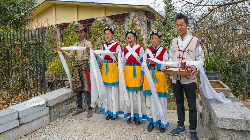 Tiệc ch&agrave;o mừng kiểu người Tạng