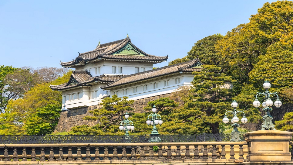 Ho&agrave;ng cung Tokyo Imperial Palace