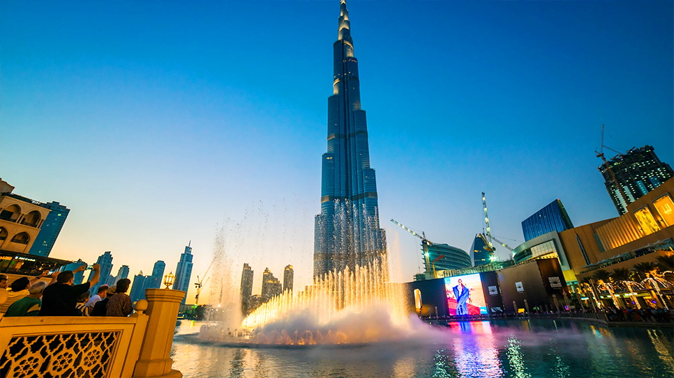 Water Fountain Dubai