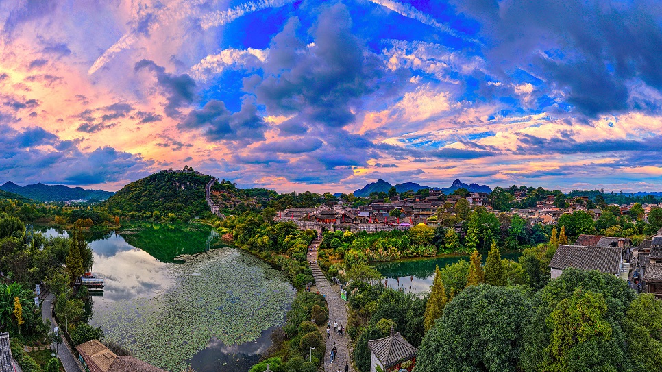 Toàn cảnh Cổ trấn Thanh Nham