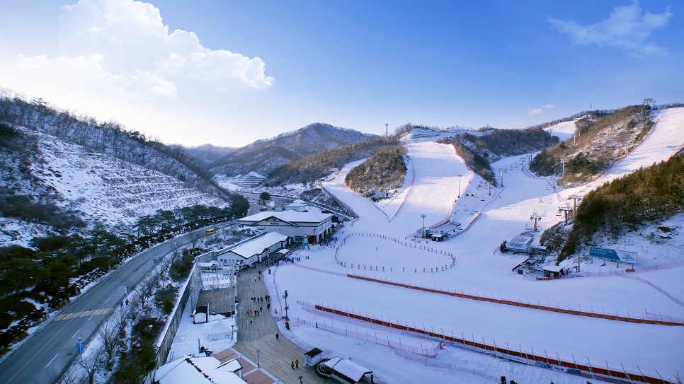 Khu trượt tuyết Elysian Gangchon 