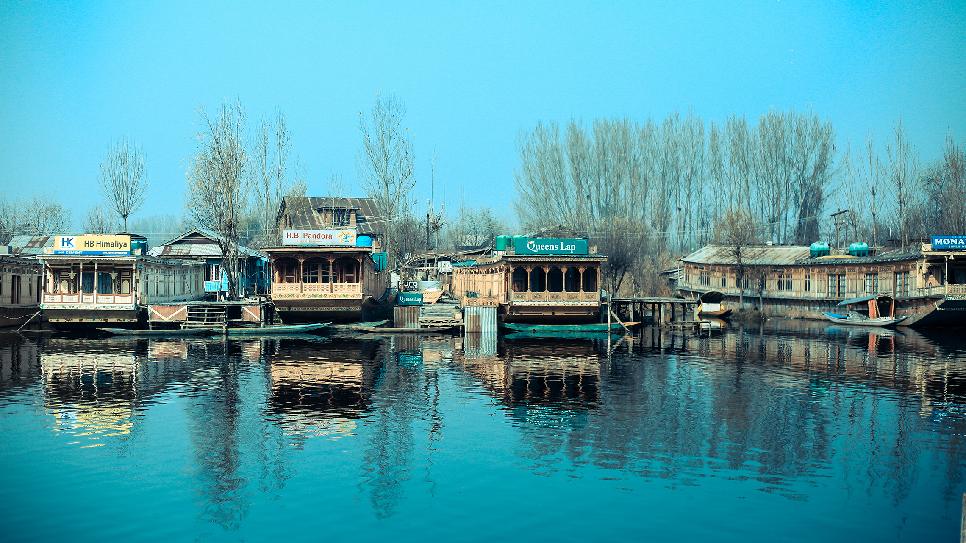 Nhà thuyền tại Srinagar