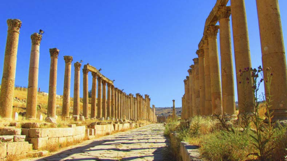 Tham quan Thành cổ Jerash