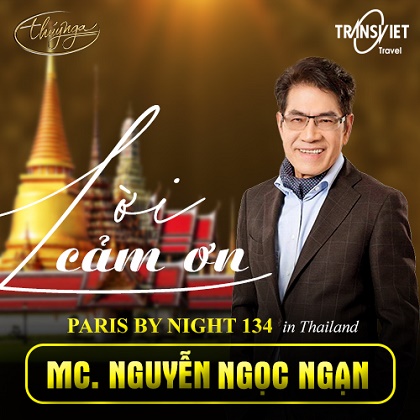 PARIS BY NIGHT: NGUYỄN NGỌC NGẠN - LỜI CẢM ƠN 