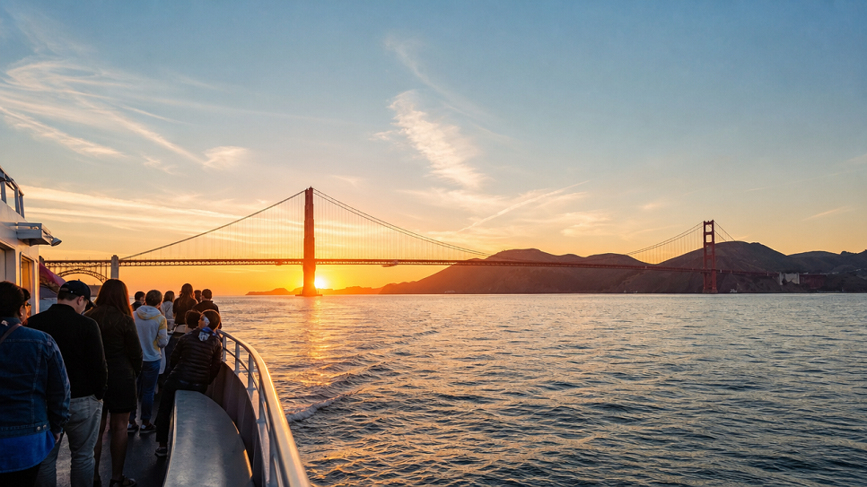 Du thuyền ngắm San Francisco