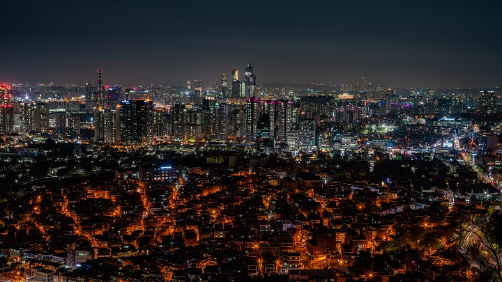 Vẻ đẹp lung linh của thủ đô Seoul về đêm