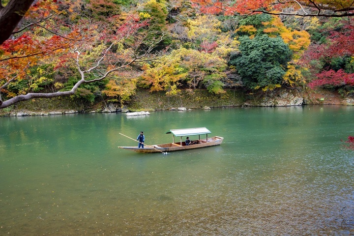 Tuyệt tác mùa thu tại thung lũng Arashiyama