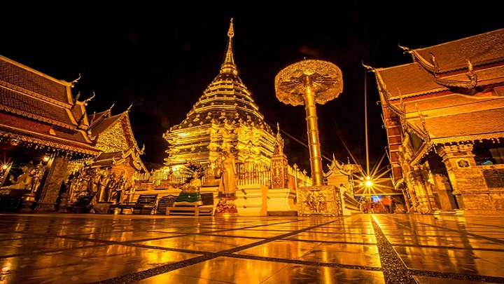 Wat Phrathat Doi Suthep - Ngôi chùa đẹp nhất Chiang Mai