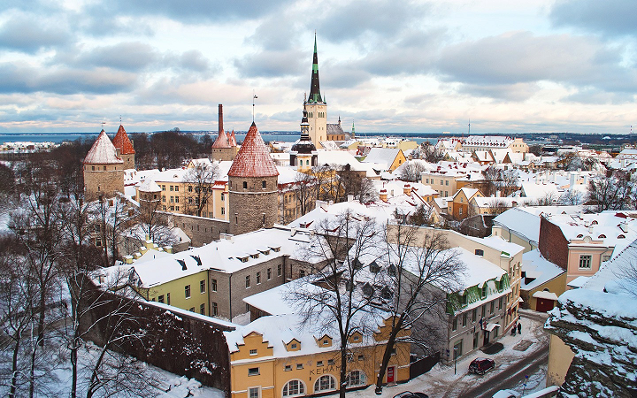 Có một Tallinn yên bình những ngày vào đông