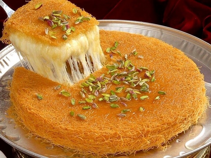 Kanafeh - món tráng miệng quyến rũ bậc nhất của Jordan