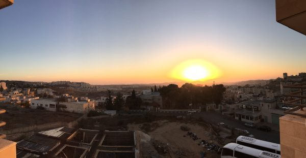 Một góc Bethlehem đón chào bình minh vào một buổi sáng 