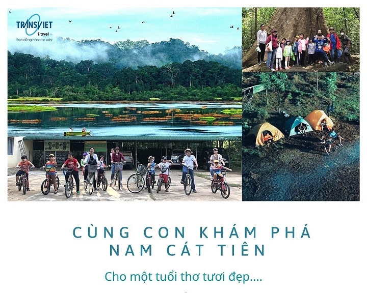 Tour giáo dục trải nghiệm Nam Cát Tiên cùng Transviet Wanderlust