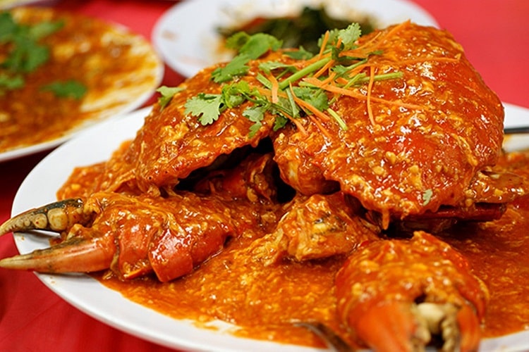 Cua xốt Singapore, món đặc trưng được nhiều người Việt yêu thích